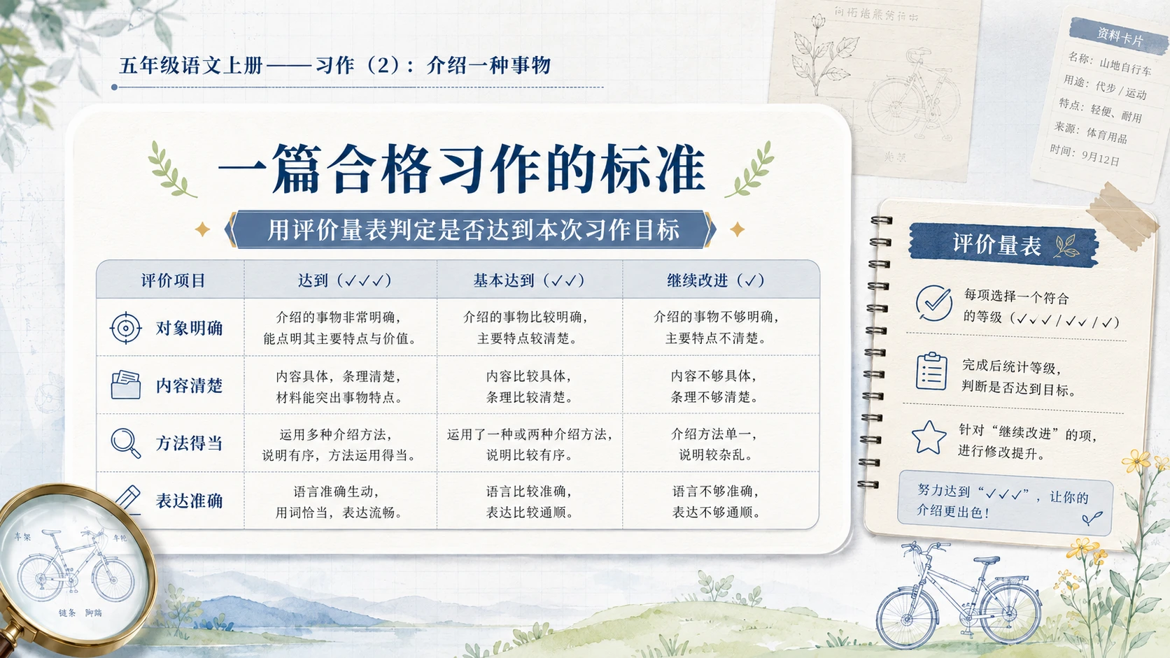 小学六年制统编教材系列课件——五年级语文上册：介绍一种事物（2） - 预览图17