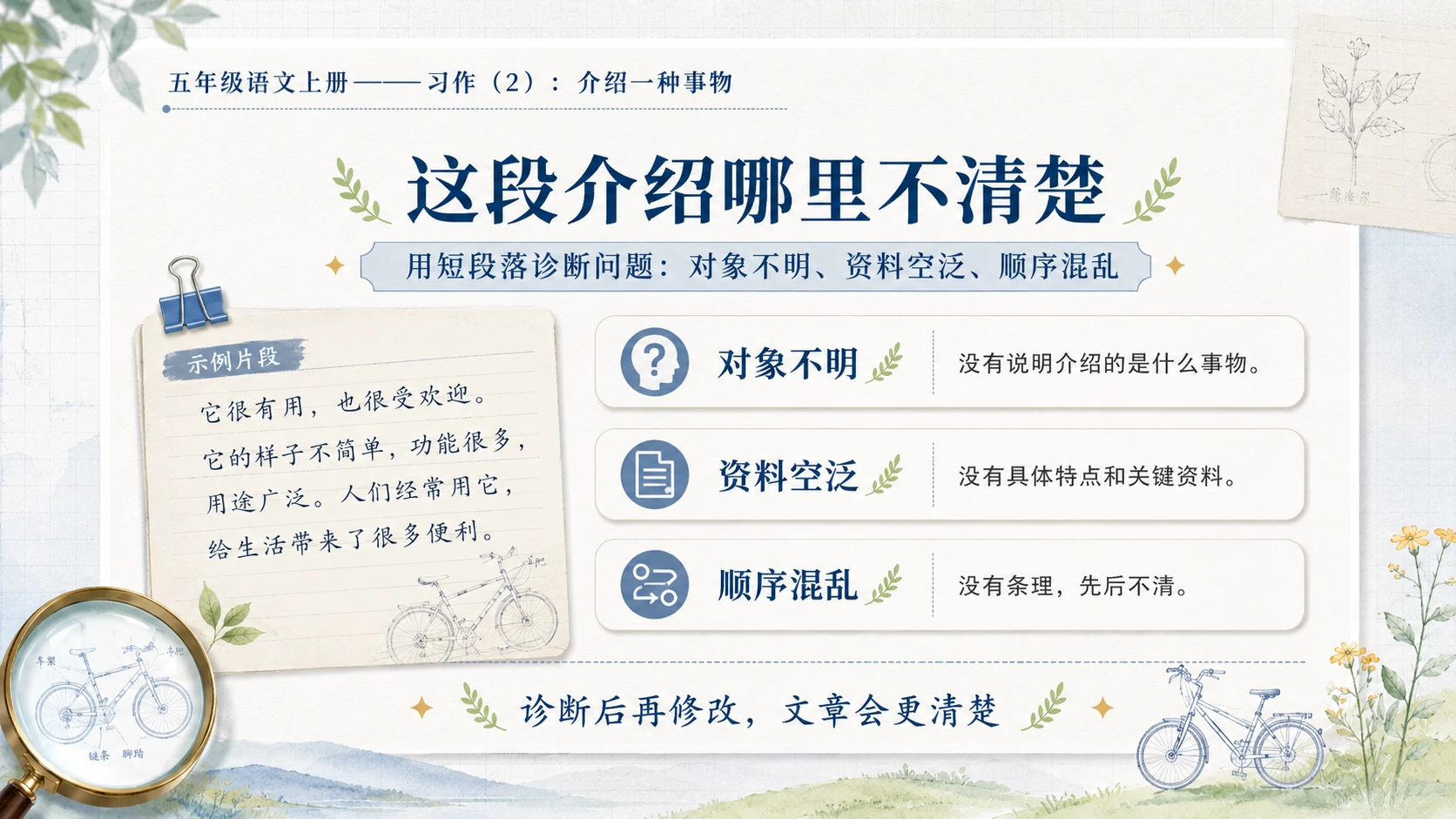 小学六年制统编教材系列课件——五年级语文上册：介绍一种事物（2） - 预览图9