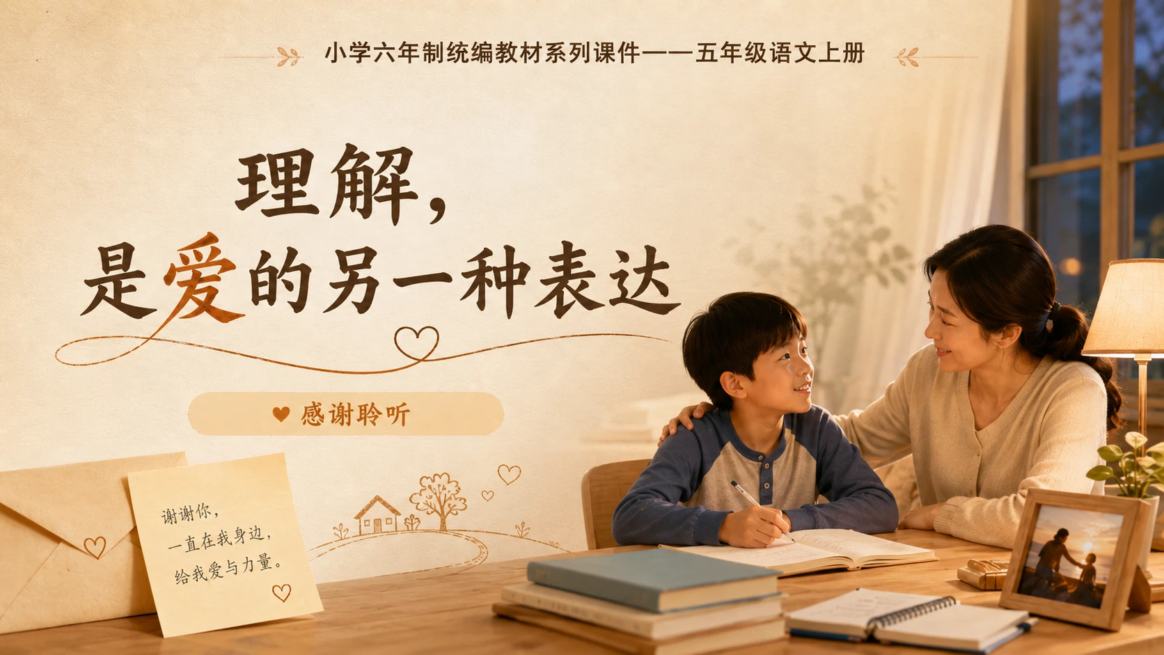 小学六年制统编教材系列课件——五年级语文上册：口语交际：父母之爱 - 预览图18