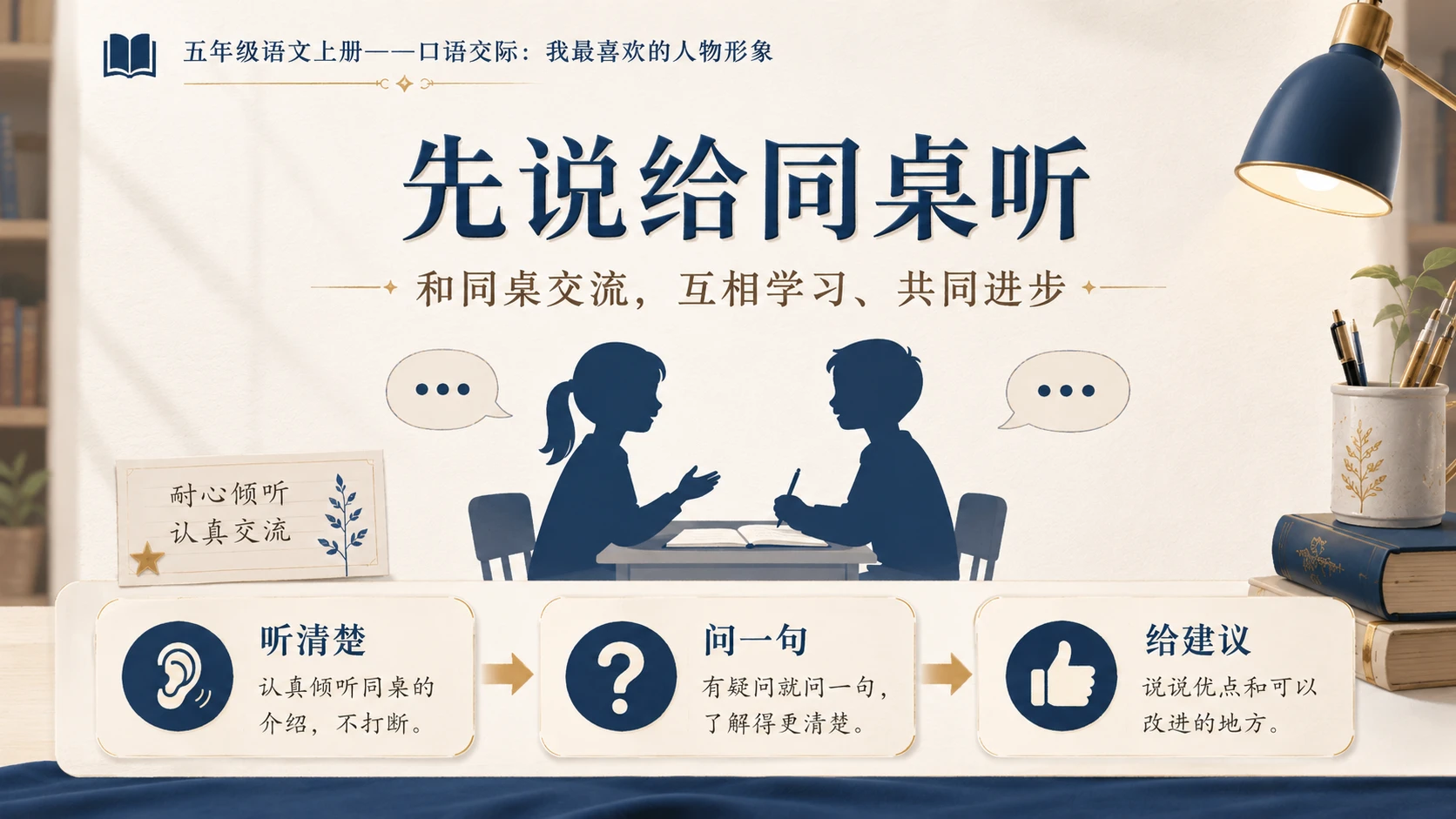 小学六年制统编教材系列课件——五年级语文上册：我最喜欢的人物形象 - 预览图8