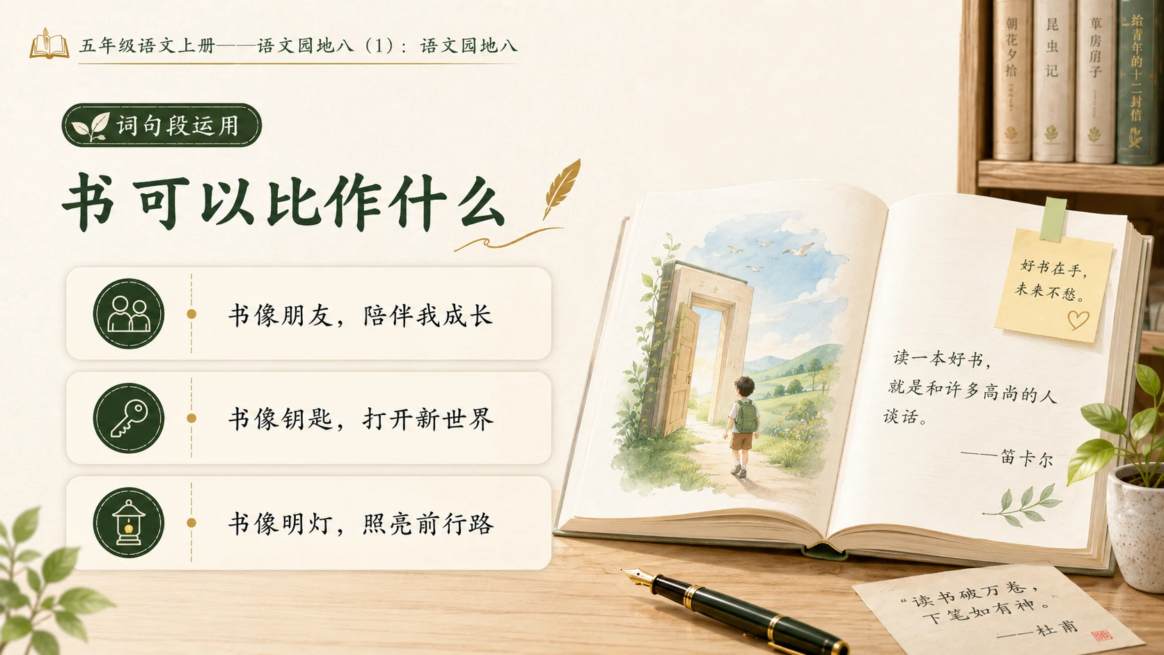 小学六年制统编教材系列课件——五年级语文上册：语文园地八（1） - 预览图7