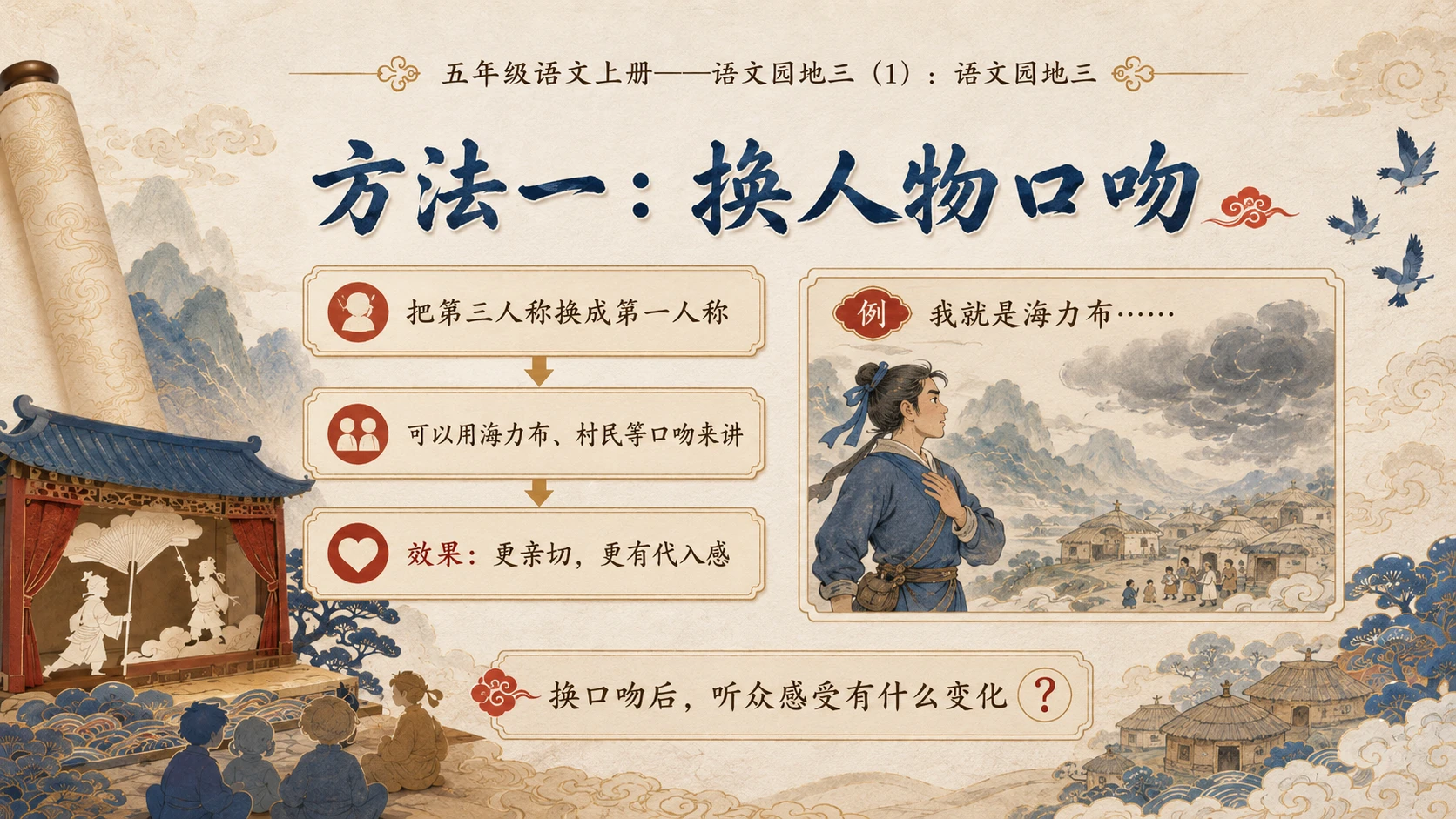 小学六年制统编教材系列课件——五年级语文上册：语文园地三（1） - 预览图5