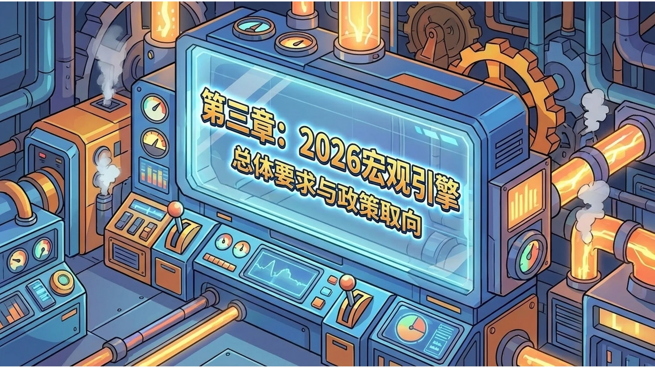 卡通绘图渲染风格政府工作报告PPT - 预览图7