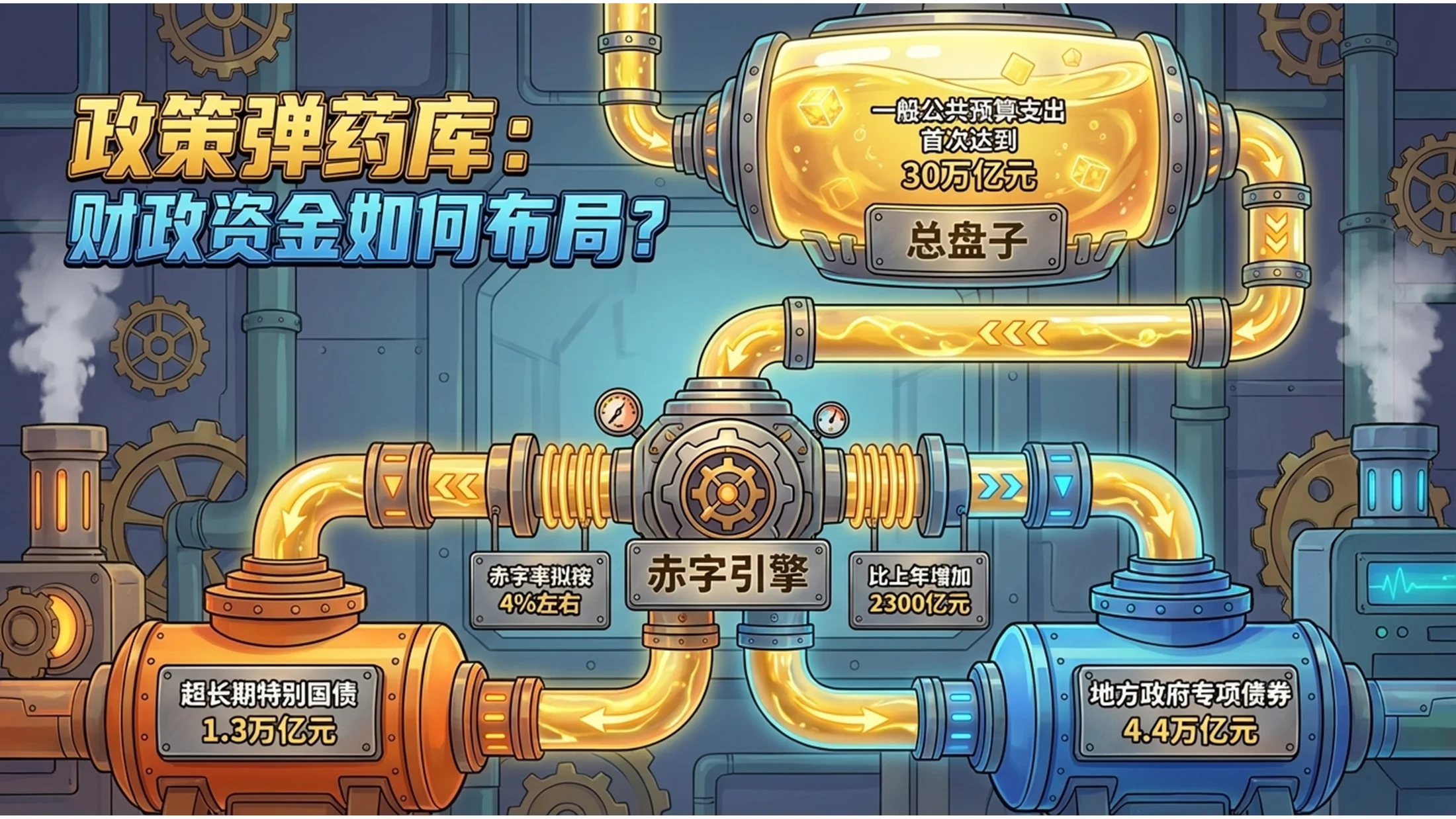 卡通绘图渲染风格政府工作报告PPT - 预览图9