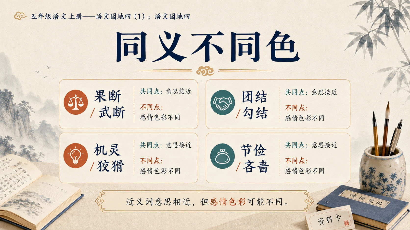 小学六年制统编教材系列课件——五年级语文上册：语文园地四（1） - 预览图9