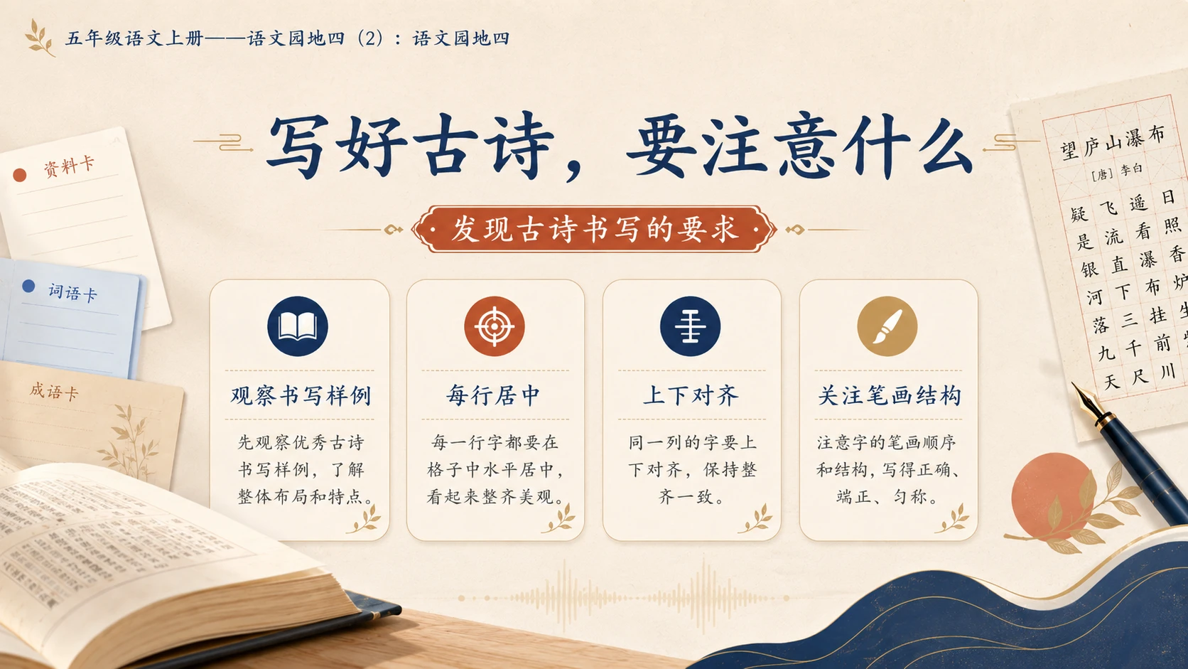 小学六年制统编教材系列课件——五年级语文上册：语文园地四（2） - 预览图3