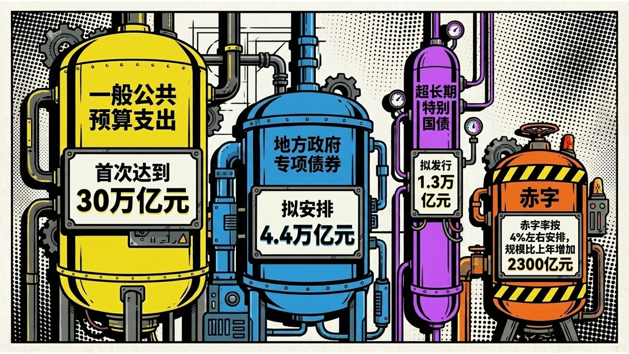 多色赛璐珞阴影风格政府工作报告PPT - 预览图8