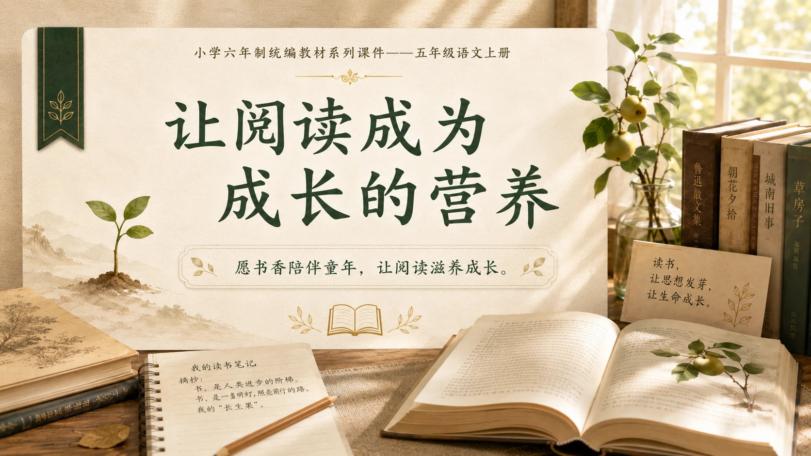 小学六年制统编教材系列课件——五年级语文上册第26课（1）：我的“长生果” - 预览图18