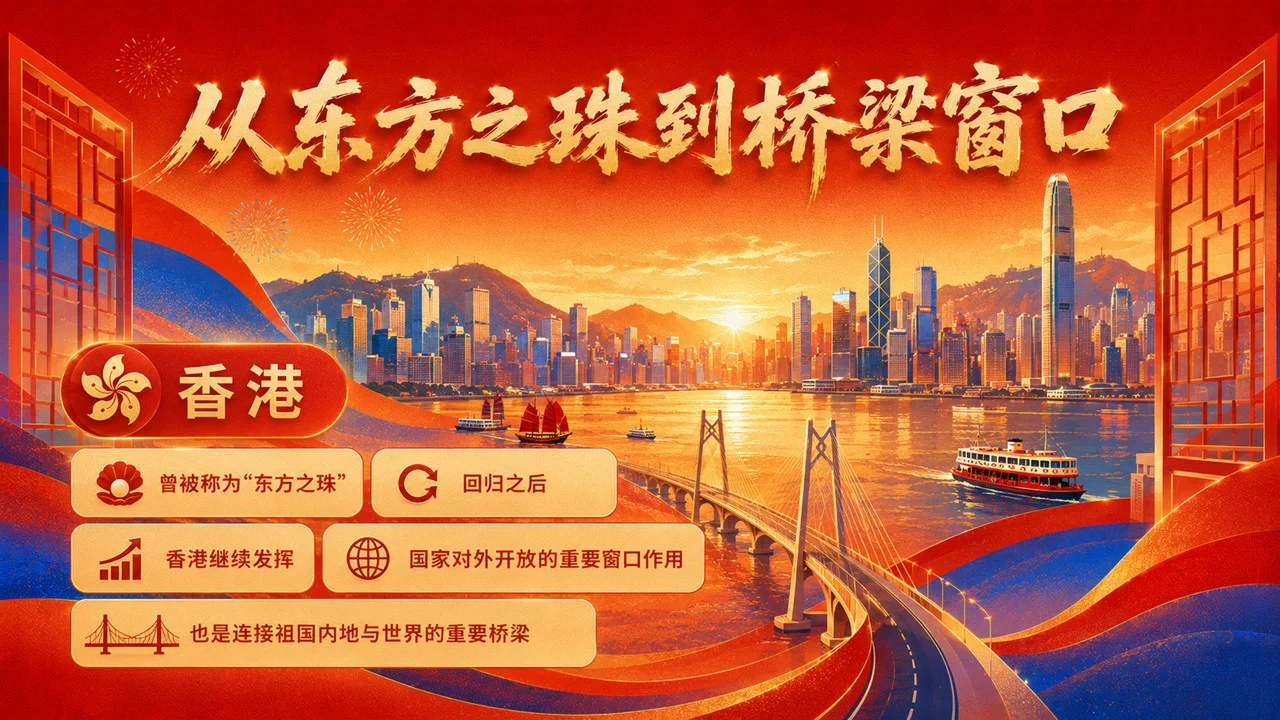《原来，我们见证香港回归已经29年了》庆祝香港回归祖国29周年主题PPT课件 - 预览图12