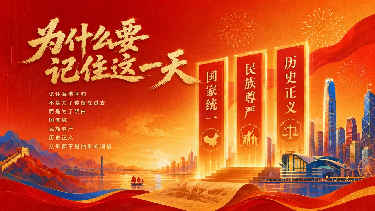 《原来，我们见证香港回归已经29年了》庆祝香港回归祖国29周年主题PPT课件 - 预览图2