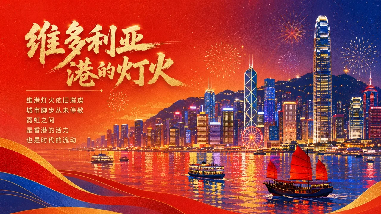 《原来，我们见证香港回归已经29年了》庆祝香港回归祖国29周年主题PPT课件 - 预览图10