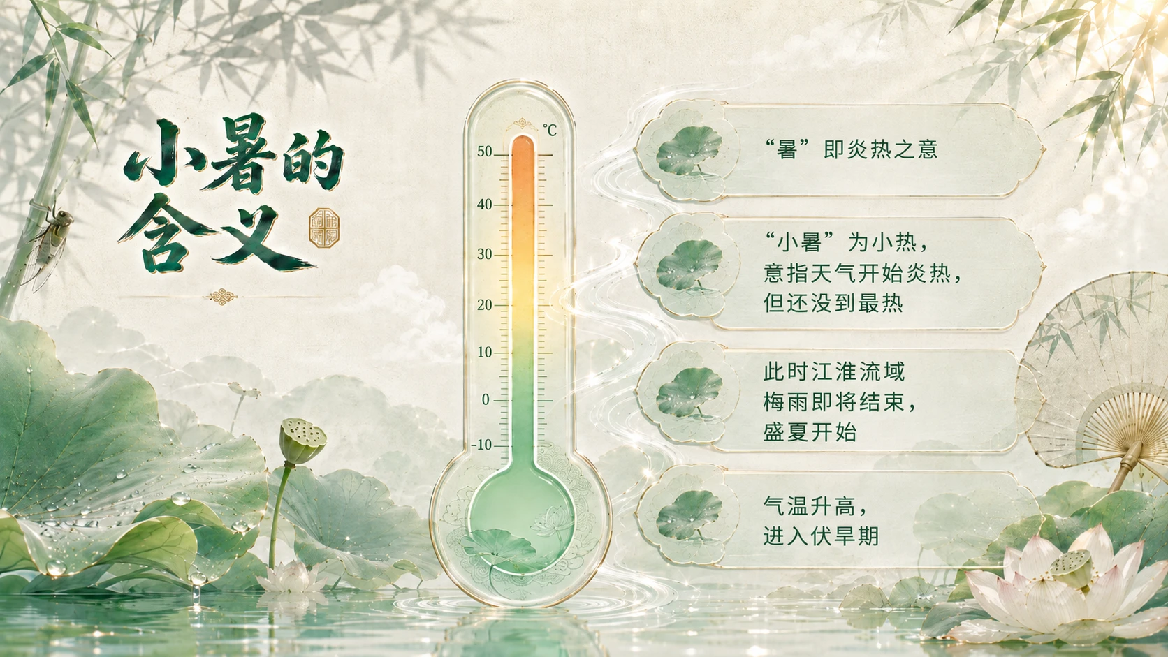 小暑节气——盛夏开启的智慧生活指南 - 预览图3