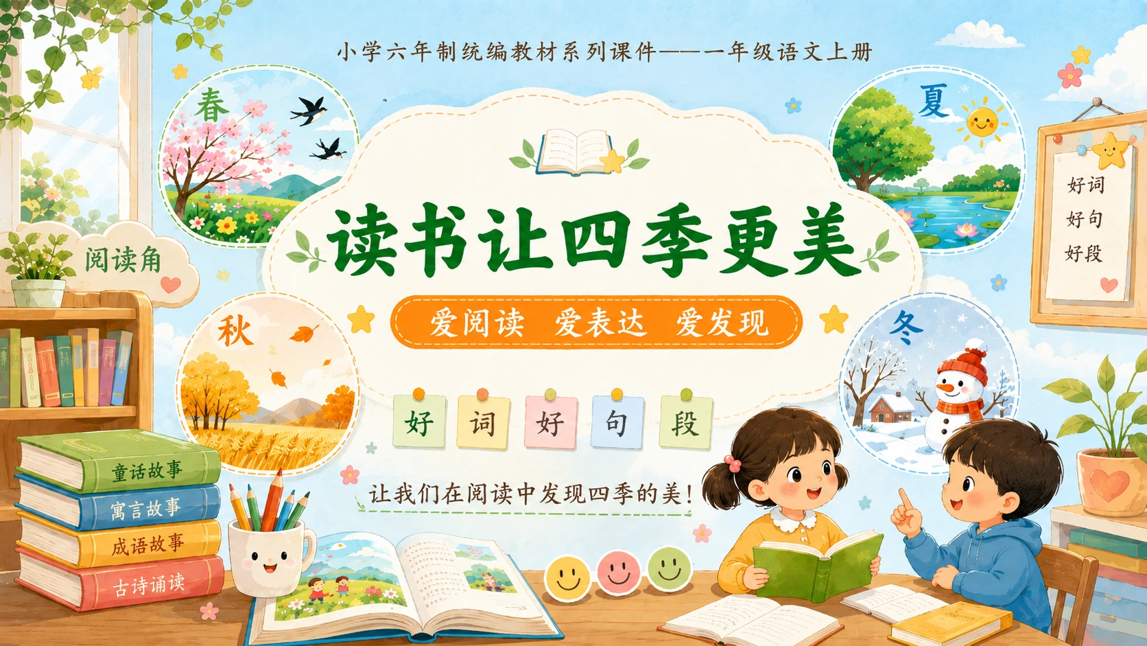 小学六年制统编教材系列课件——一年级语文上册：语文园地五（1） - 预览图16