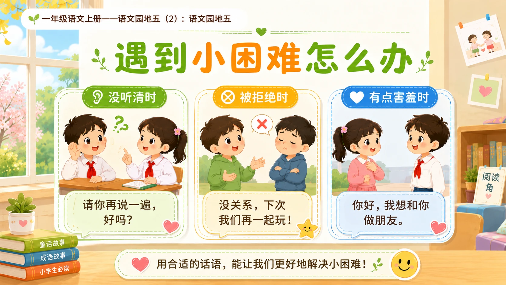 小学六年制统编教材系列课件——一年级语文上册：语文园地五（2） - 预览图9