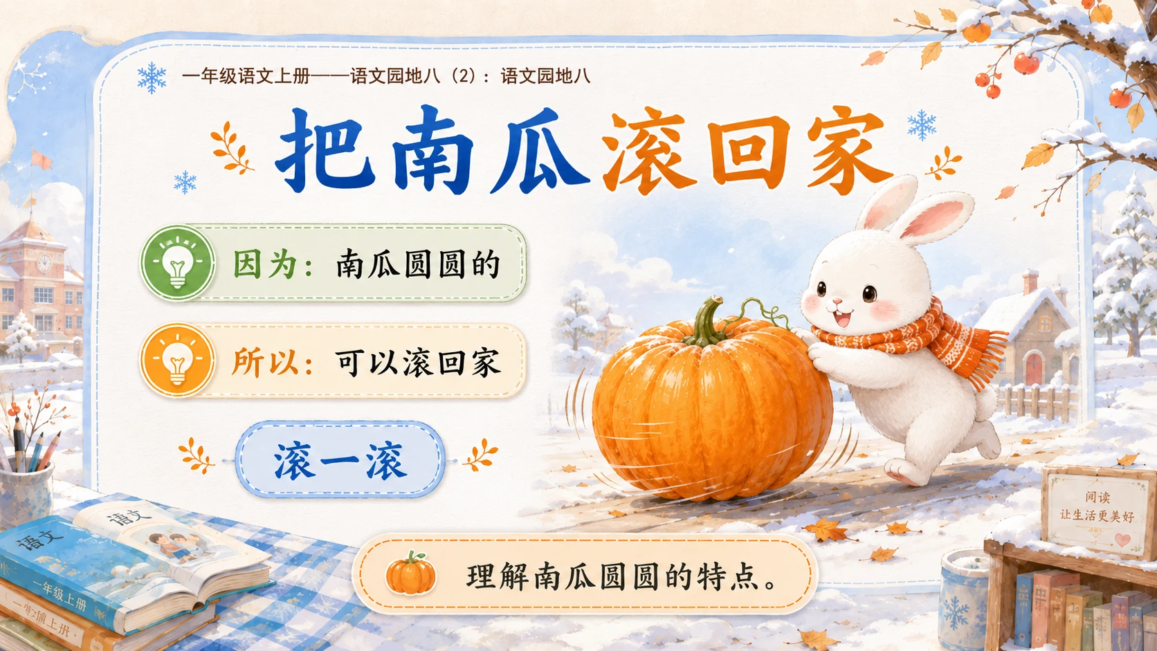 小学六年制统编教材系列课件——一年级语文上册：语文园地八（2） - 预览图6