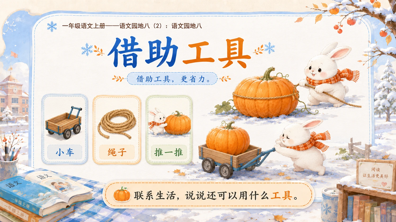 小学六年制统编教材系列课件——一年级语文上册：语文园地八（2） - 预览图8