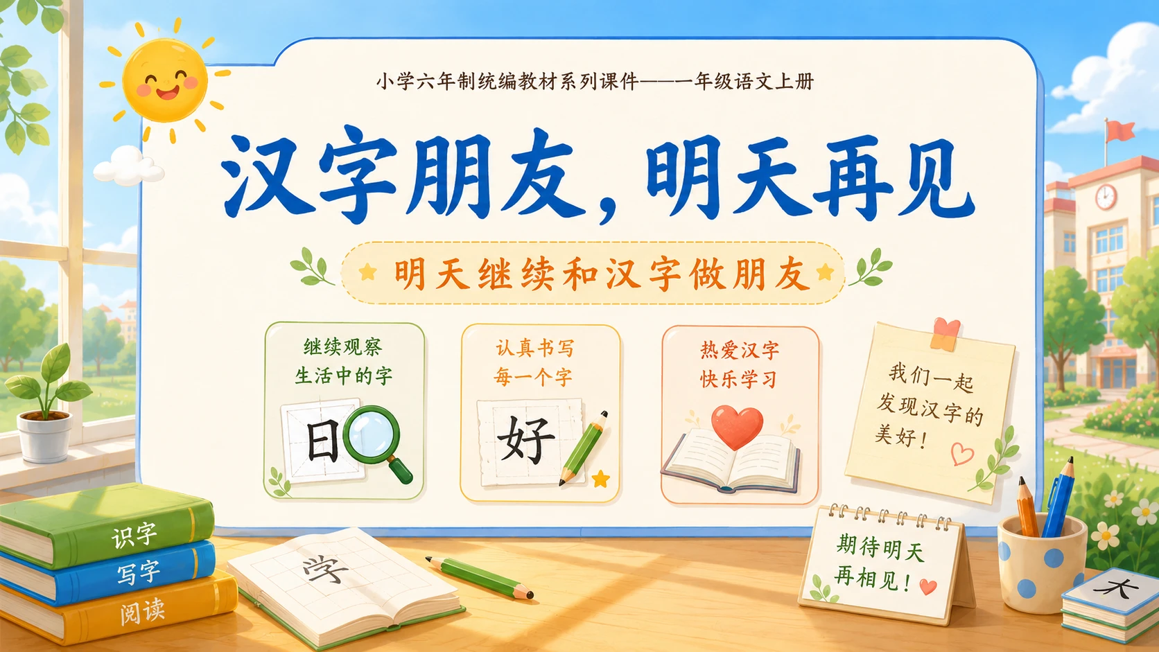 小学六年制统编教材系列课件——一年级语文上册：语文园地六（1） - 预览图12