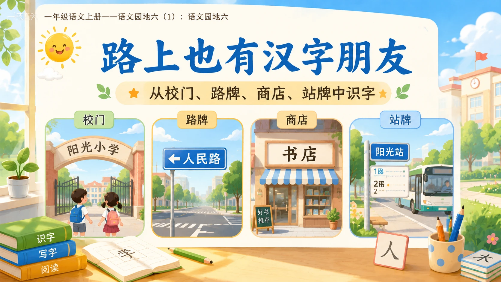 小学六年制统编教材系列课件——一年级语文上册：语文园地六（1） - 预览图13