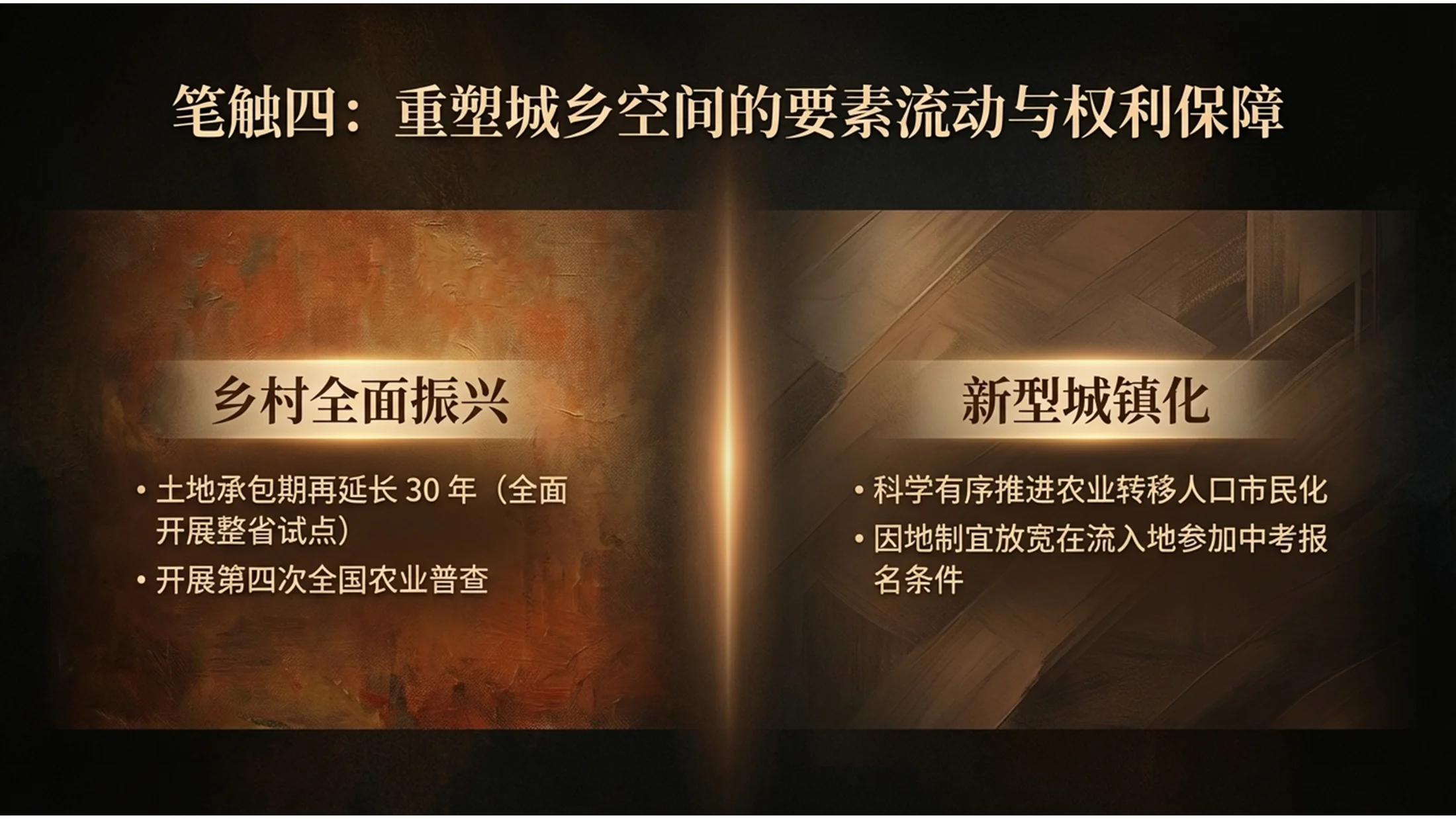 伦勃朗光影强调风格政府工作报告PPT - 预览图9