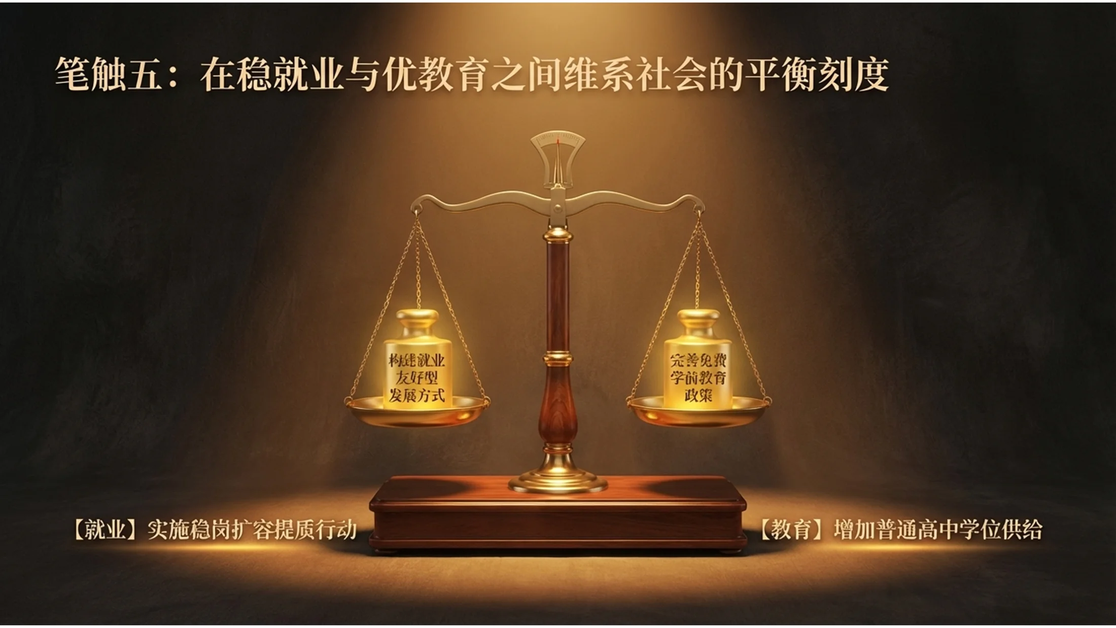 伦勃朗光影强调风格政府工作报告PPT - 预览图10