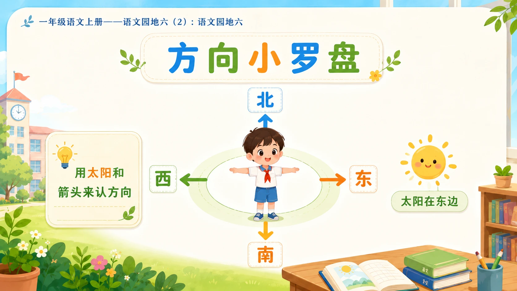 小学六年制统编教材系列课件——一年级语文上册：语文园地六（2） - 预览图6