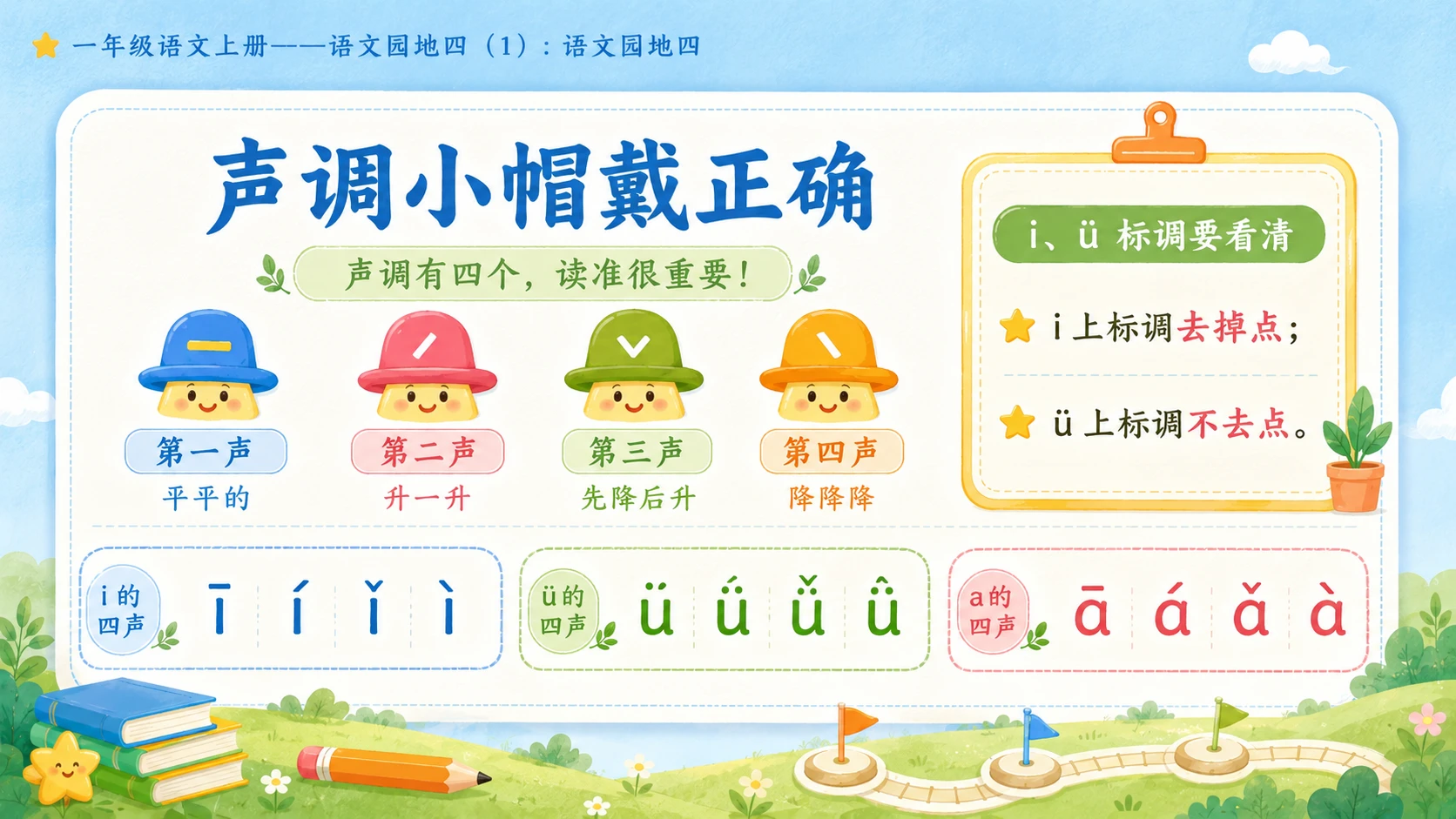 小学六年制统编教材系列课件——一年级语文上册：语文园地四（1） - 预览图6