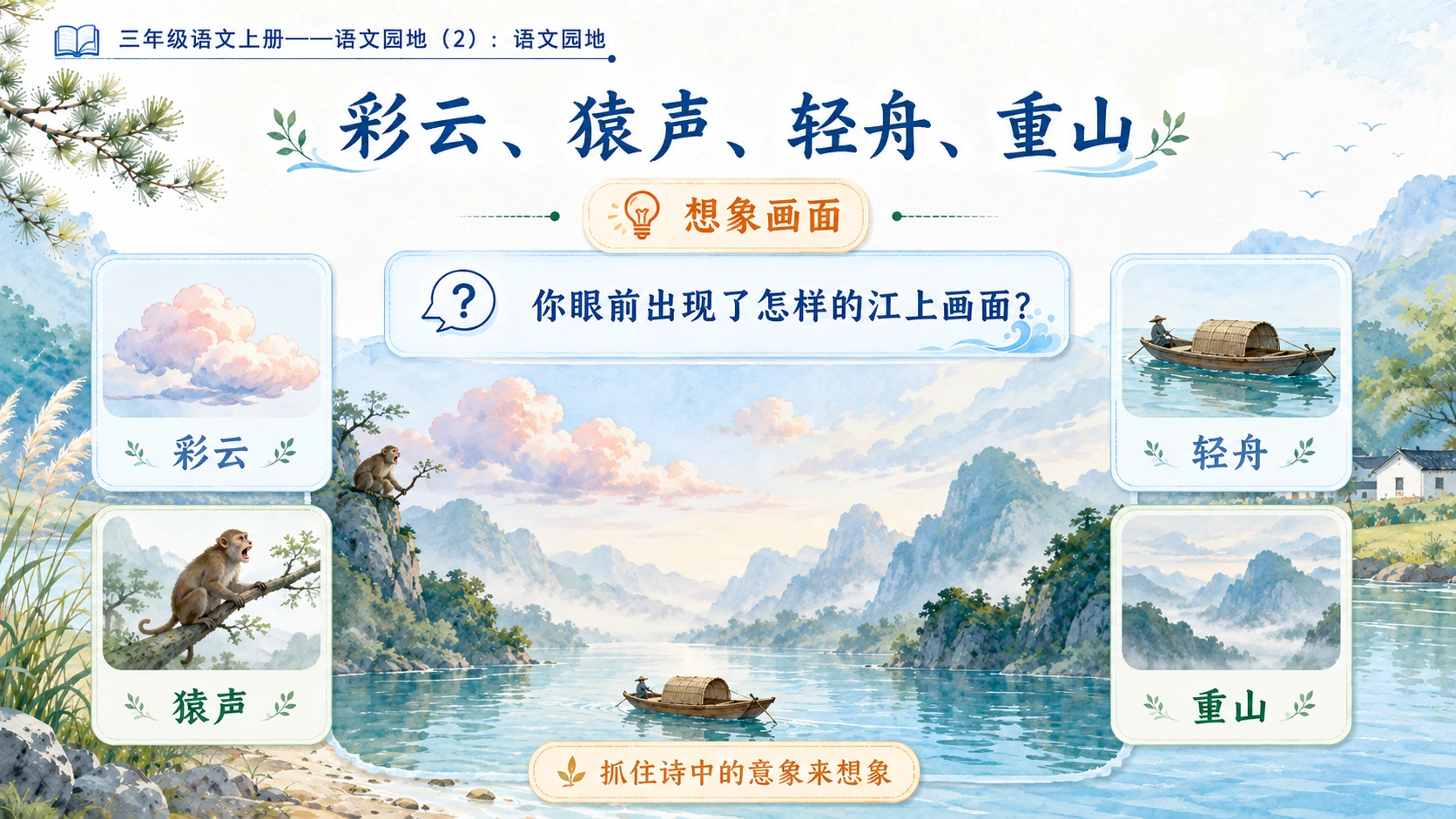 小学六年制统编教材系列课件——三年级语文上册：第六单元语文园地（2） - 预览图10