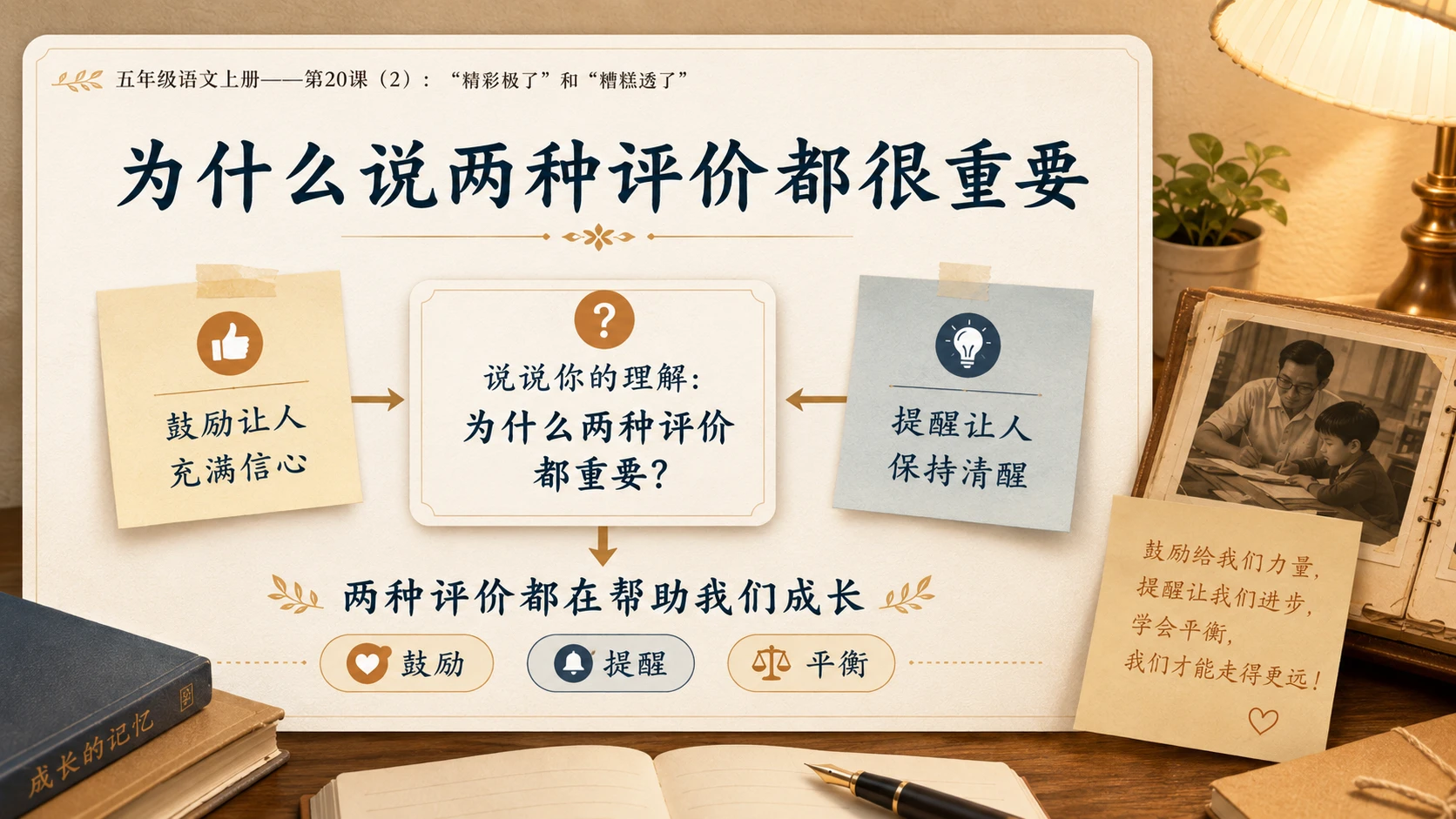 小学六年制统编教材系列课件——五年级语文上册第20课（2）：“精彩极了”和“糟糕透了” - 预览图3