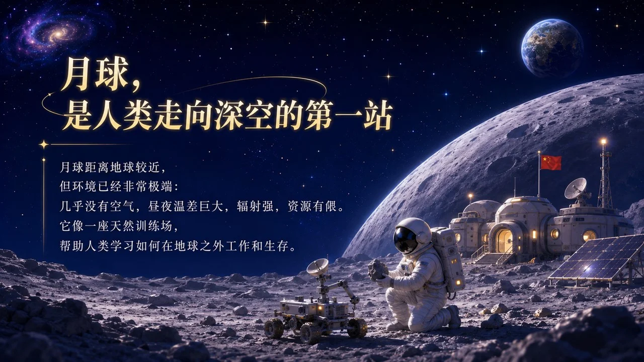 《太空探索启蒙课：人类为什么要飞向宇宙？》青少年航天科普PPT课件｜未来科技启蒙｜宇宙探索主题课程 - 预览图13
