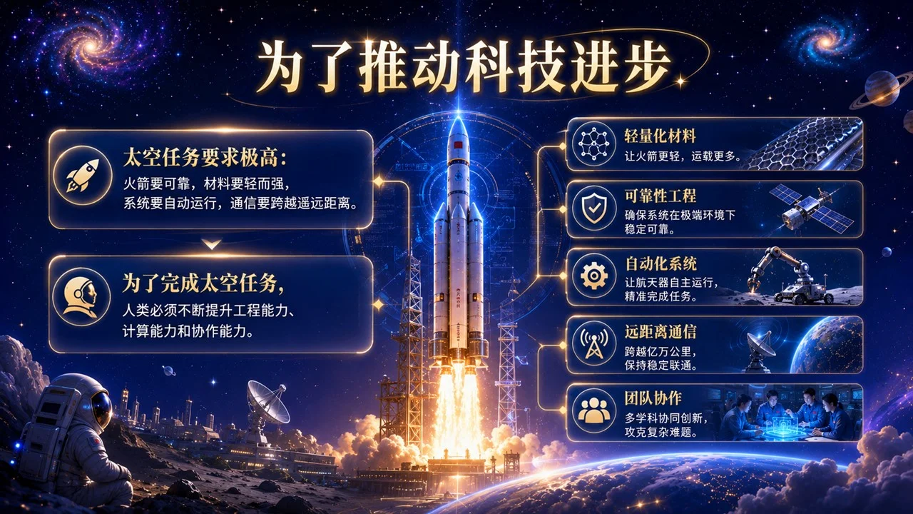 《太空探索启蒙课：人类为什么要飞向宇宙？》青少年航天科普PPT课件｜未来科技启蒙｜宇宙探索主题课程 - 预览图15