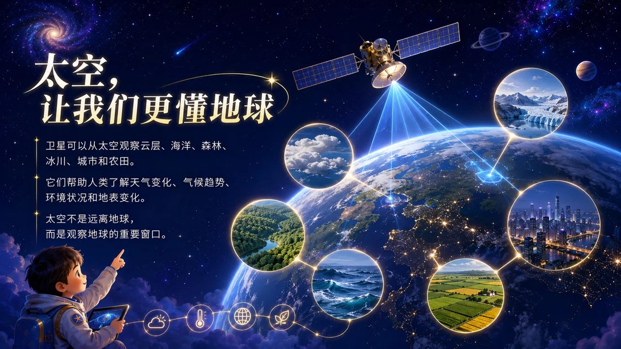 《太空探索启蒙课：人类为什么要飞向宇宙？》青少年航天科普PPT课件｜未来科技启蒙｜宇宙探索主题课程 - 预览图6