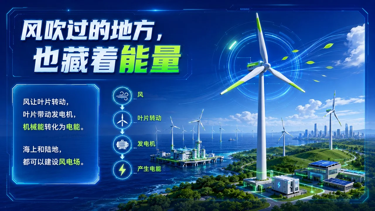 新能源启蒙课《未来世界的绿色动力》青少年科学科普PPT课件 - 预览图12
