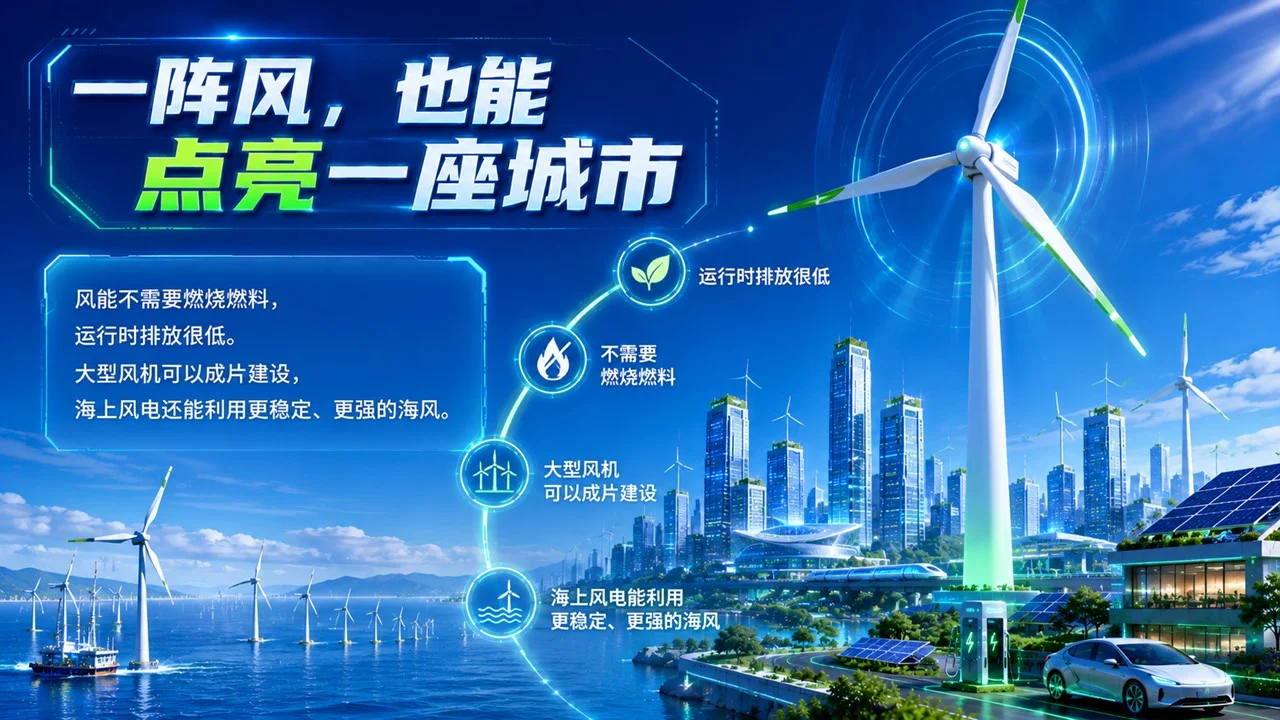新能源启蒙课《未来世界的绿色动力》青少年科学科普PPT课件 - 预览图13