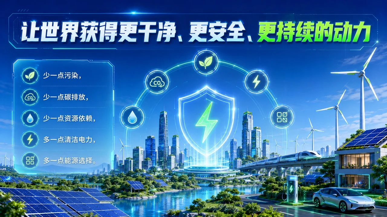 新能源启蒙课《未来世界的绿色动力》青少年科学科普PPT课件 - 预览图8