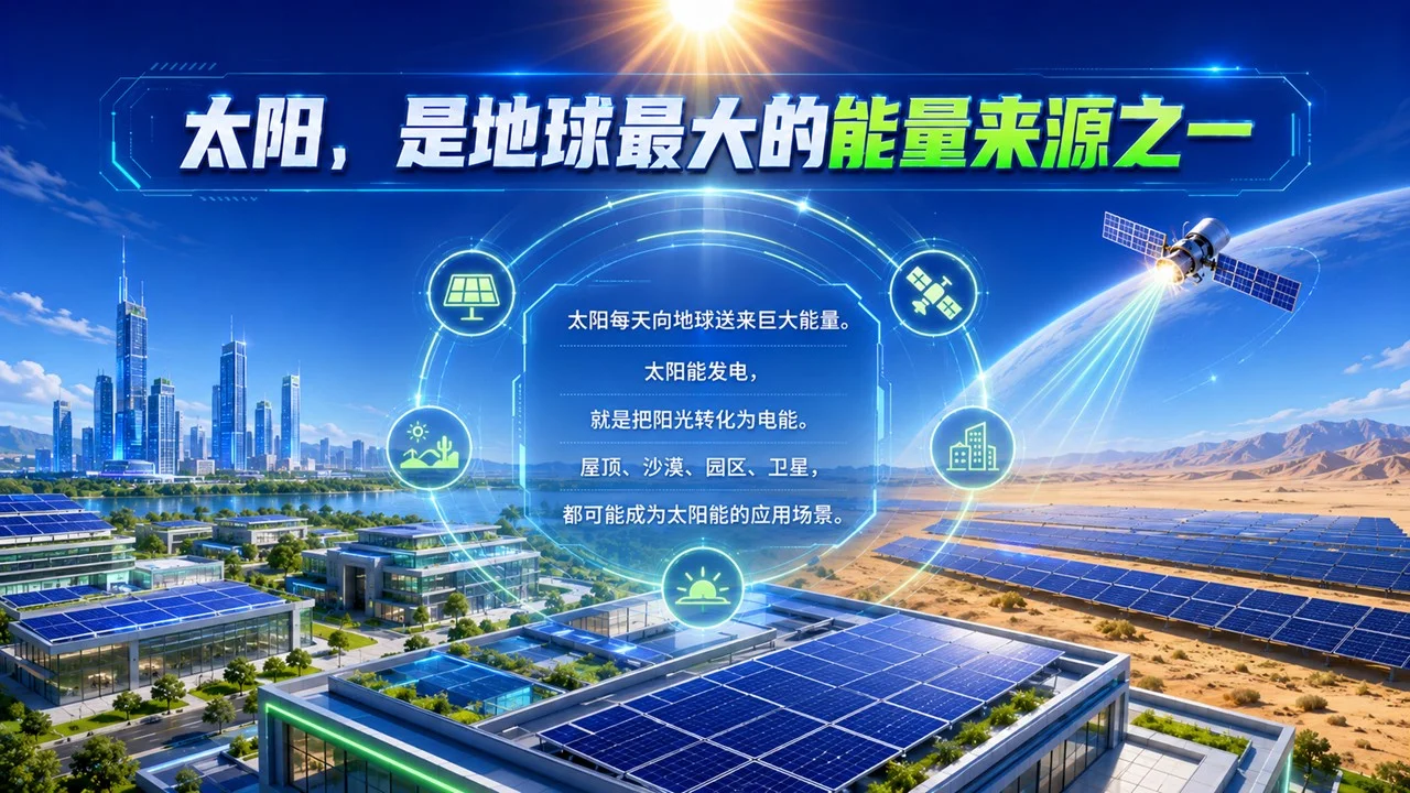 新能源启蒙课《未来世界的绿色动力》青少年科学科普PPT课件 - 预览图9