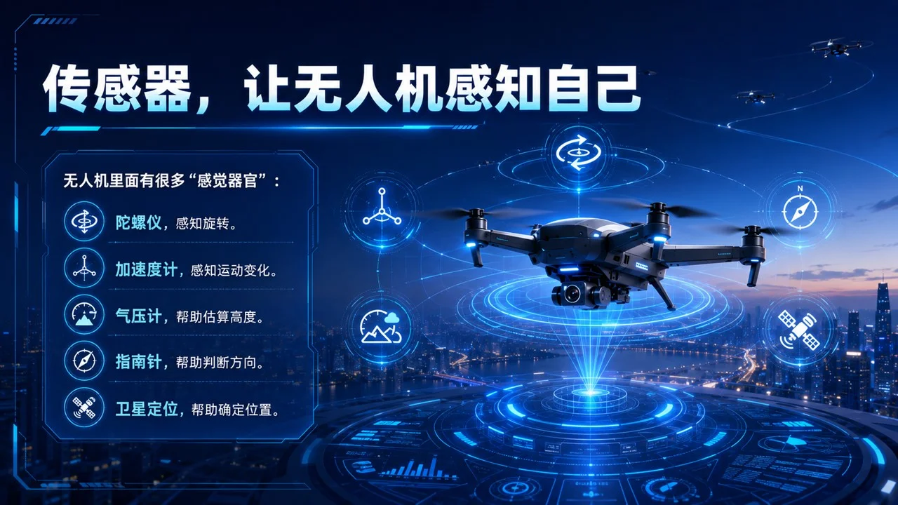 青少年无人机科普课PPT｜会飞的智能机器｜飞行原理·AI视觉·安全规则·未来应用科技启蒙课件 - 预览图11
