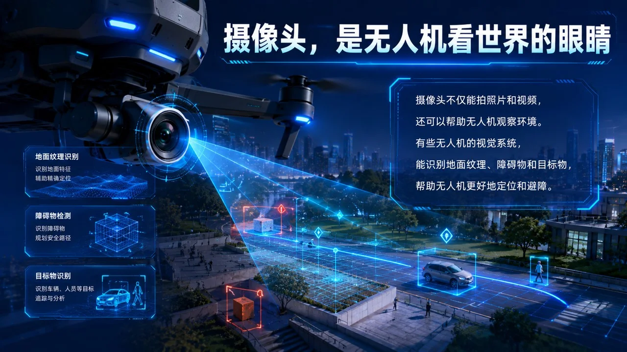 青少年无人机科普课PPT｜会飞的智能机器｜飞行原理·AI视觉·安全规则·未来应用科技启蒙课件 - 预览图13