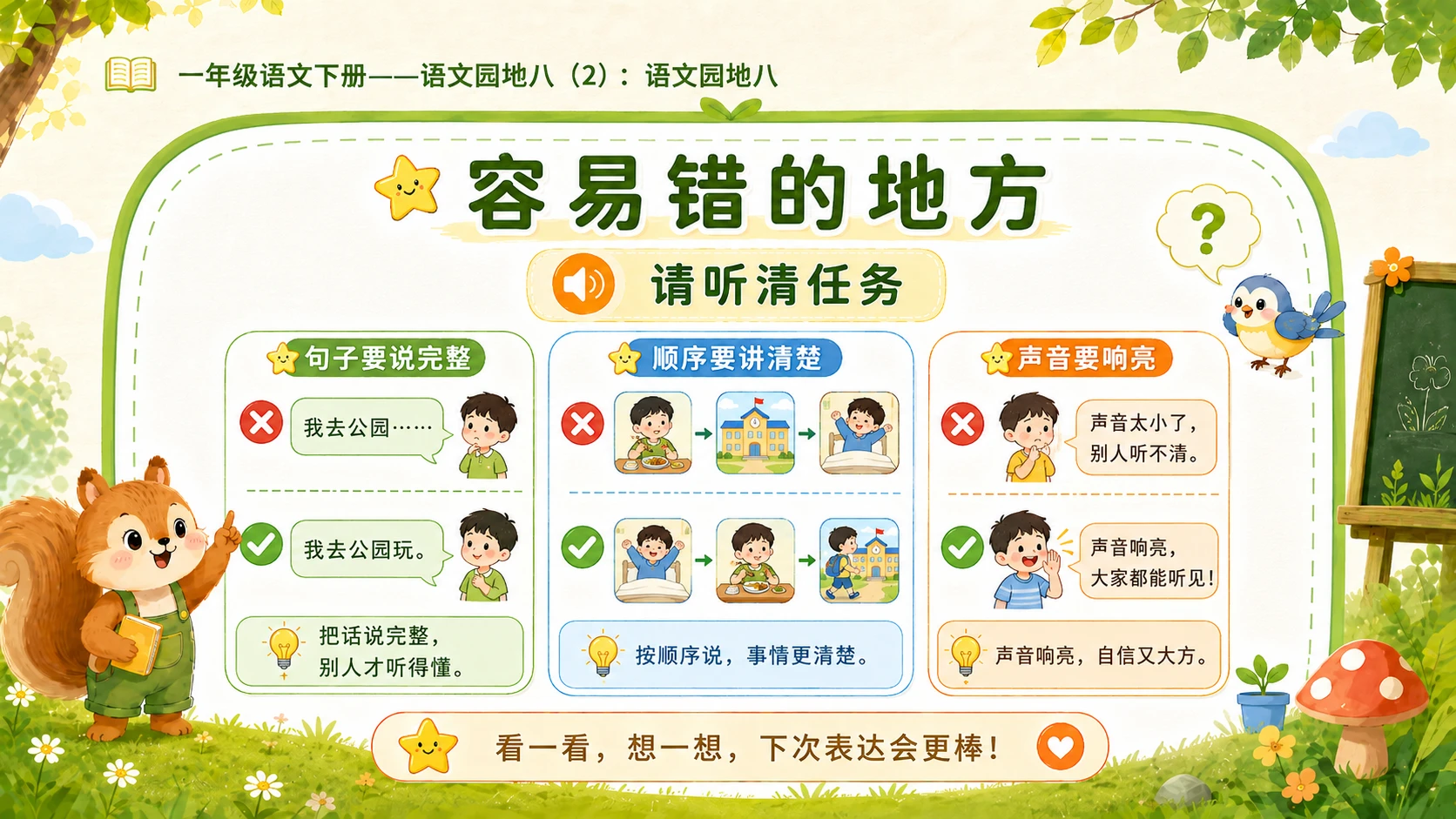 小学六年制统编教材系列课件——一年级语文下册：语文园地八（2） - 预览图13