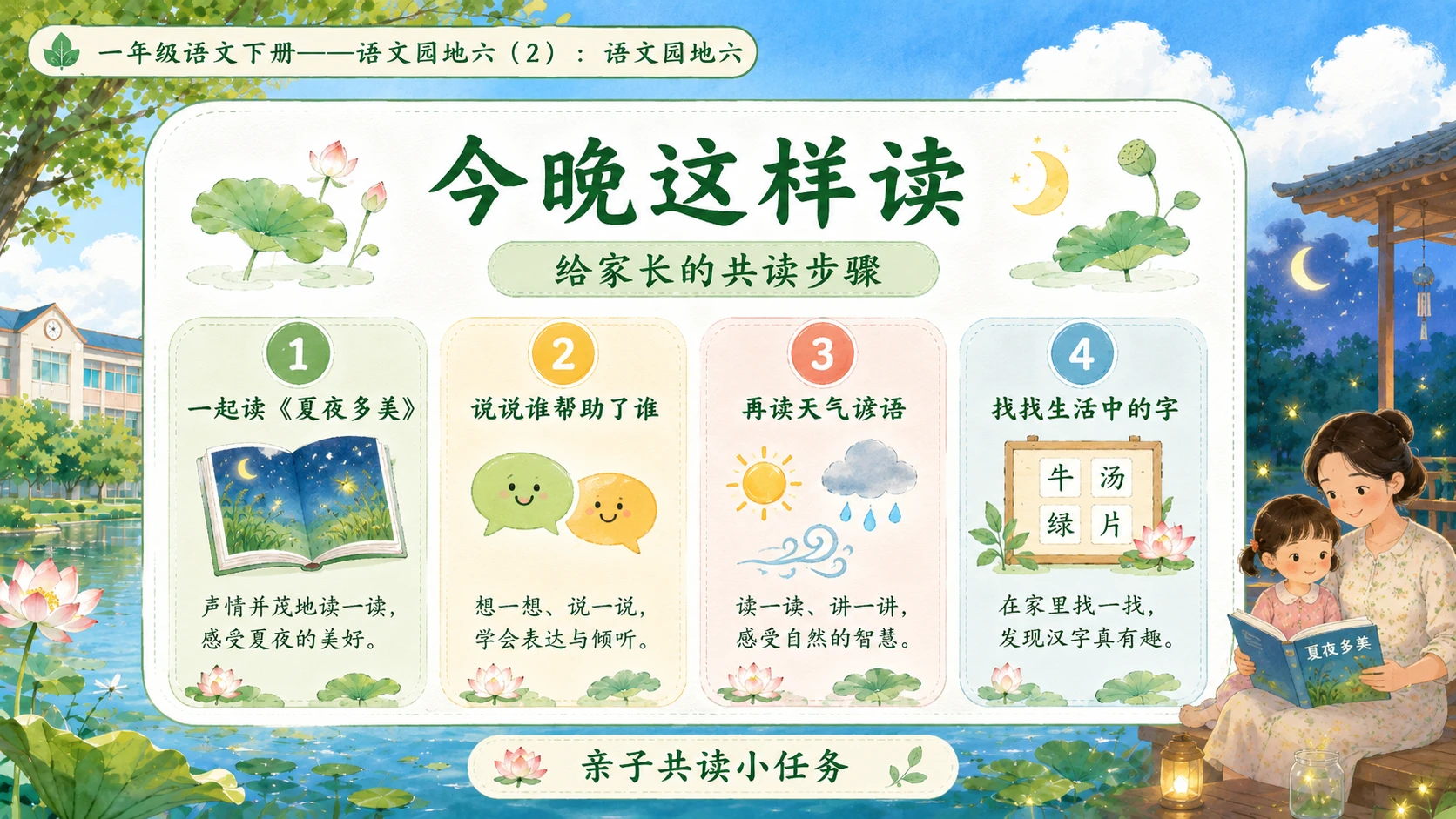 小学六年制统编教材系列课件——一年级语文下册：语文园地六（2） - 预览图17