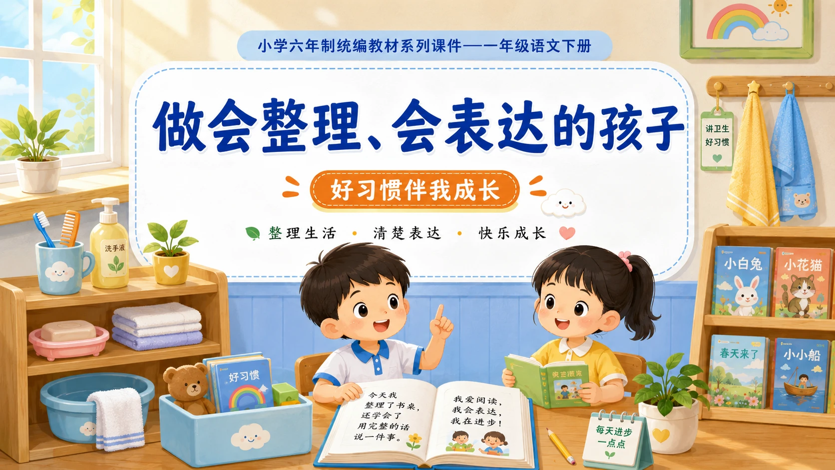 小学六年制统编教材系列课件——一年级语文下册：语文园地七（1） - 预览图15
