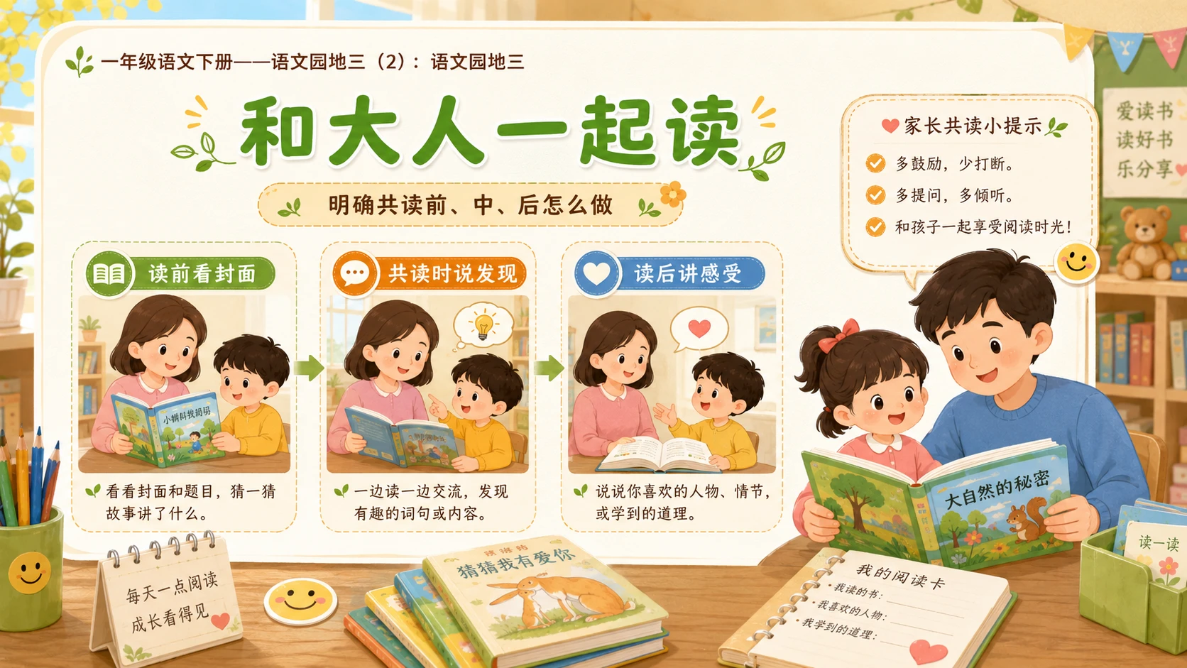 小学六年制统编教材系列课件——一年级语文下册：语文园地三（2） - 预览图10