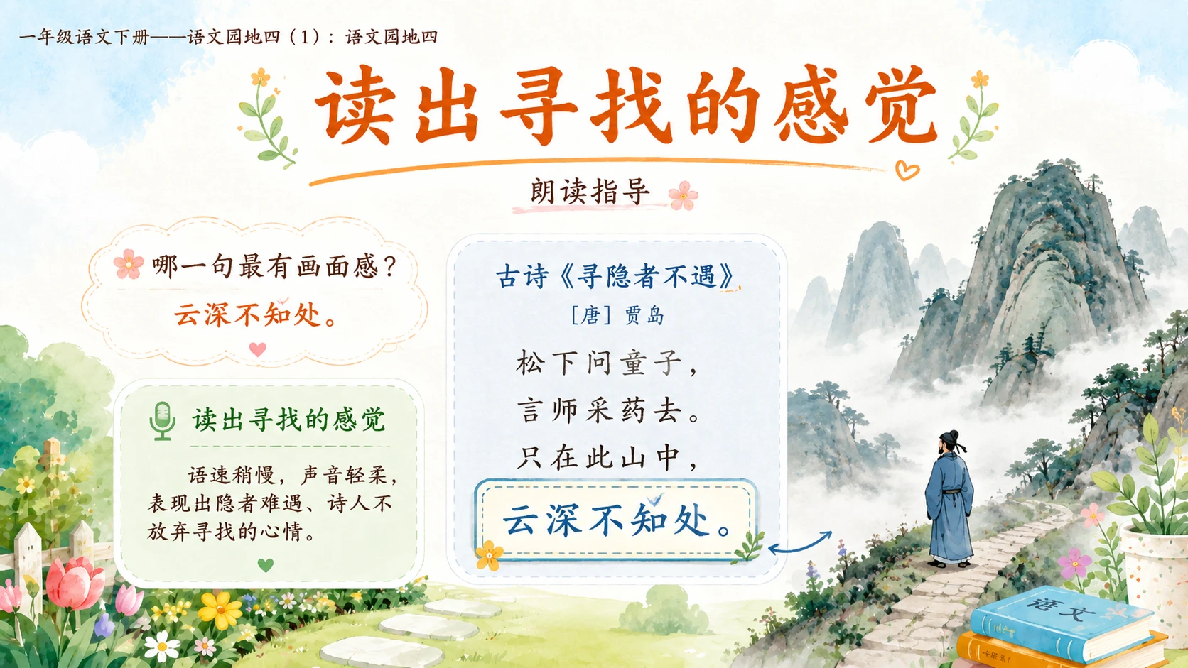 小学六年制统编教材系列课件——一年级语文下册：语文园地四（1） - 预览图14