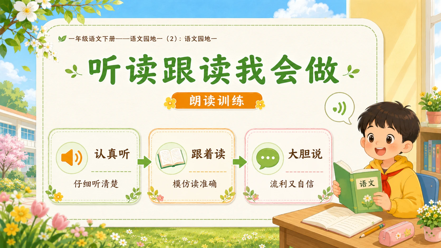 小学六年制统编教材系列课件——一年级语文下册：语文园地一（2） - 预览图10