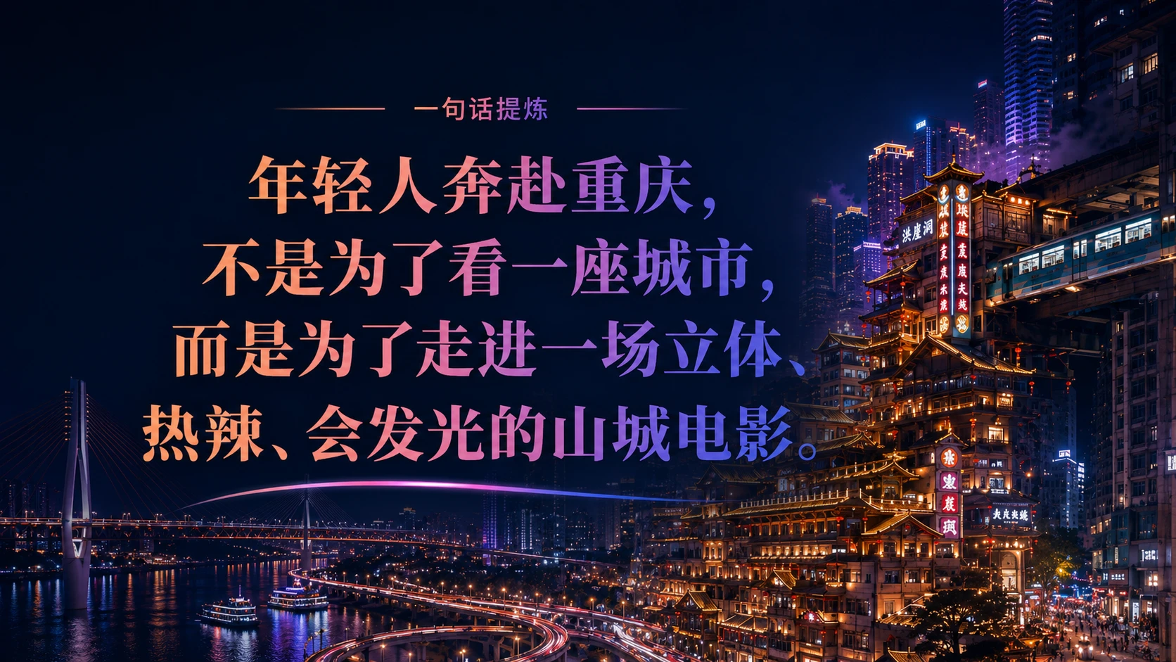 魔幻重庆：年轻人为什么奔赴山城？｜年轻人文旅消费洞察型PPT - 预览图7
