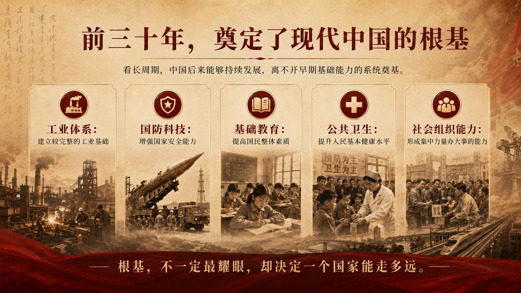 毛泽东：世界罕见的智慧型全能型人才｜毛主席逝世50周年纪念专题PPT - 预览图6