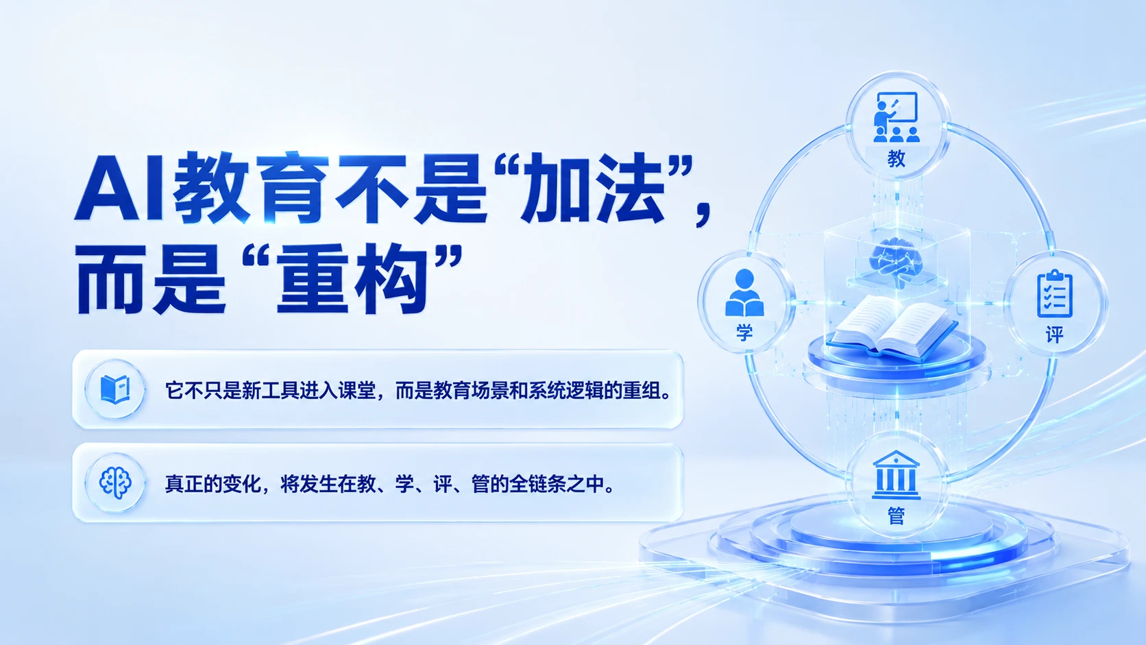 AI正在重写教育现场｜教育发展“十五五”规划中的AI教育8个关键信号PPT - 预览图2