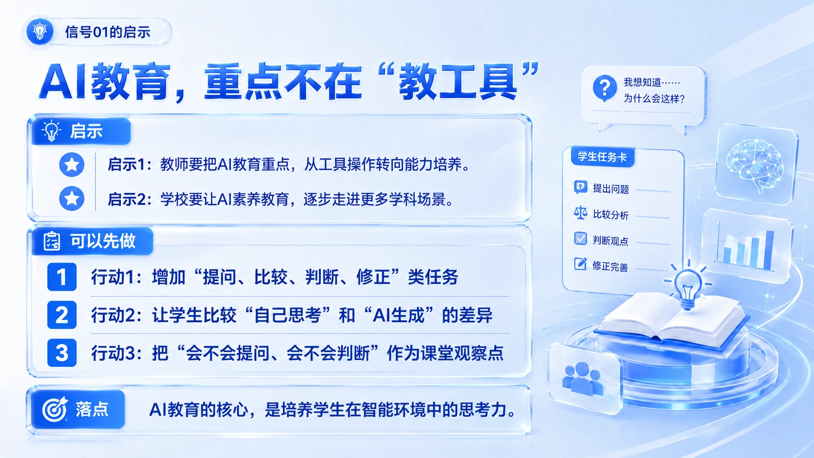 AI正在重写教育现场｜教育发展“十五五”规划中的AI教育8个关键信号PPT - 预览图5