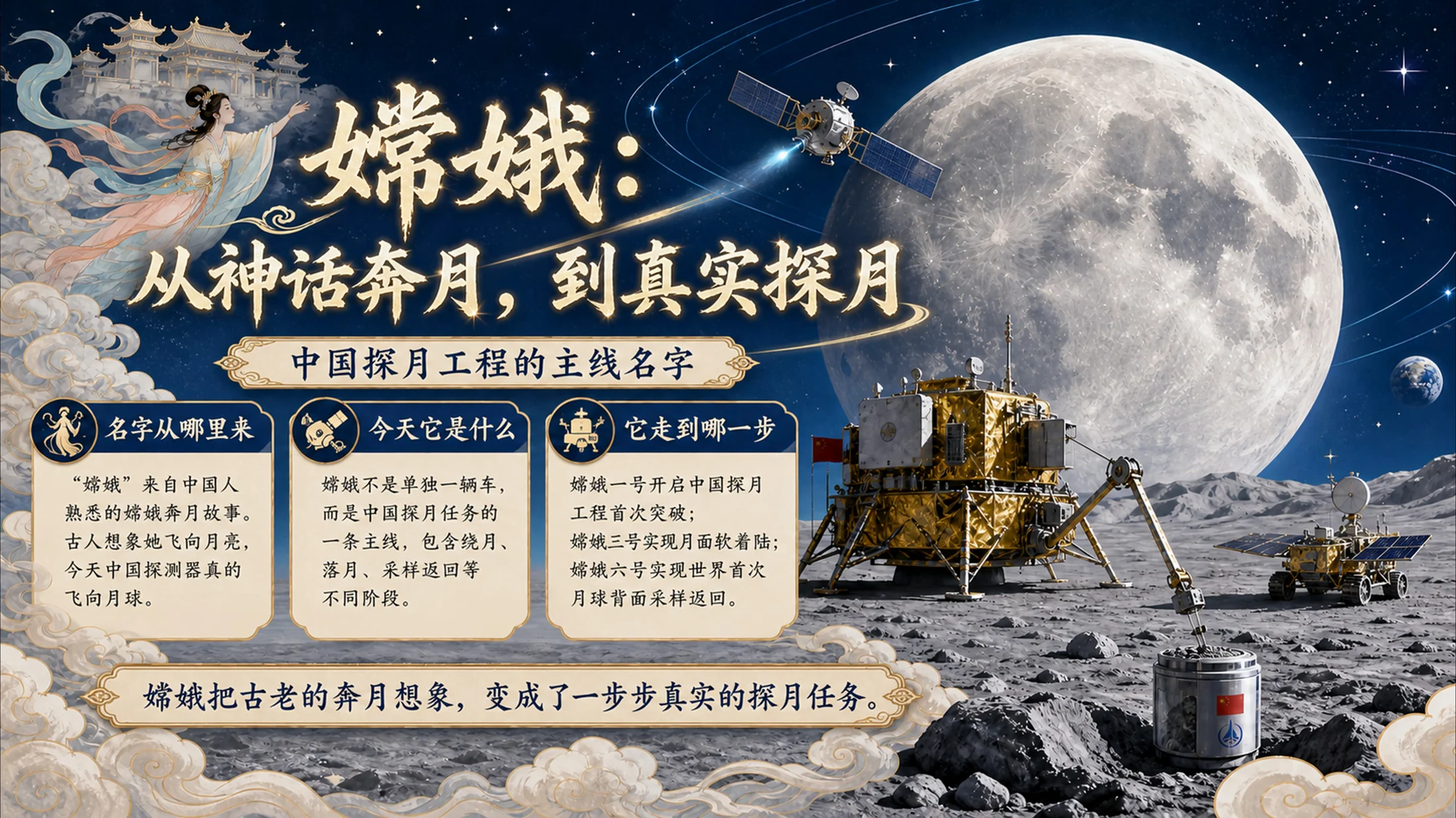 中国航天名字里的宇宙地图｜中国航天科普课PPT - 预览图5