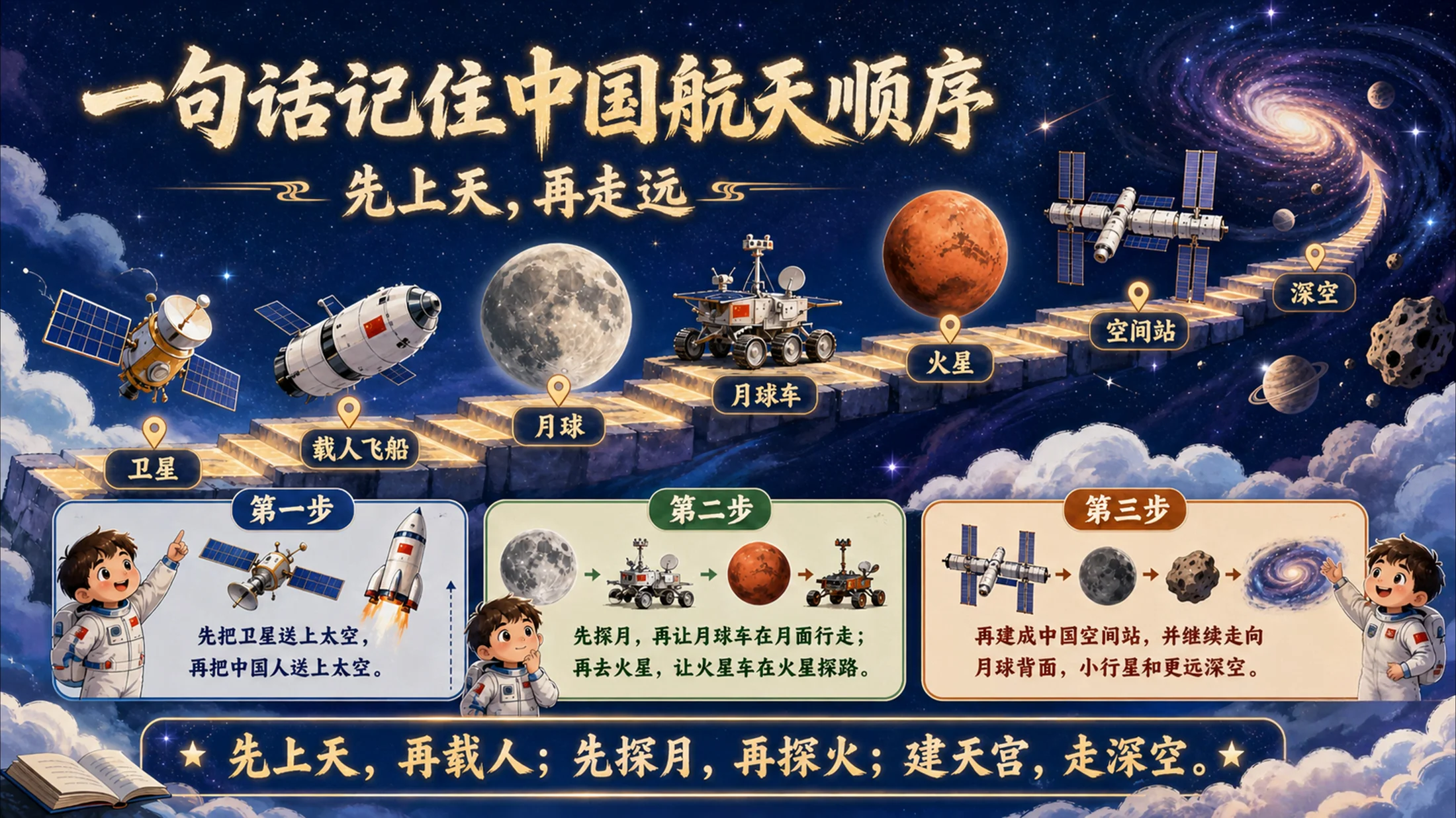 中国航天名字里的宇宙地图｜中国航天科普课PPT - 预览图9