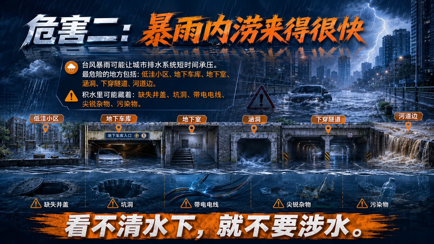 超强台风“巴威”｜气候灾害下的公众防灾科普课 PPT - 预览图8